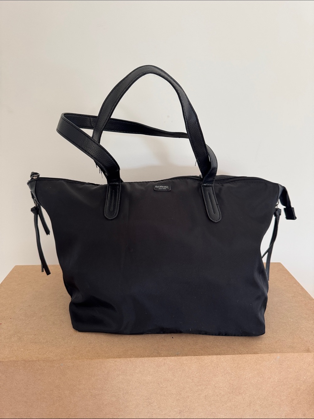 Botkier Black Tote Bag- Everyday Nylon Carryall